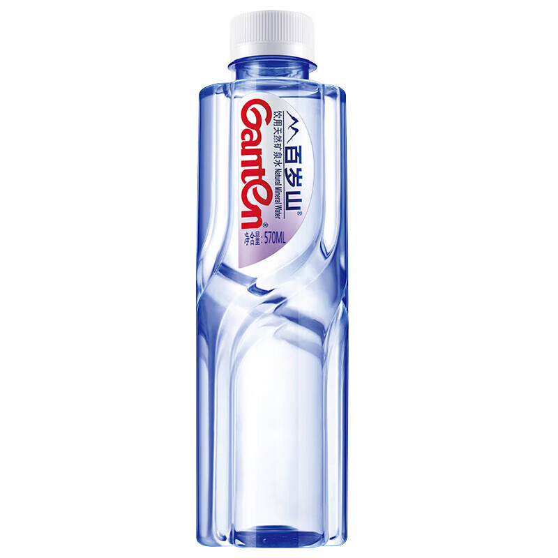 百岁山天然矿泉水 570ml*24瓶 家庭健康饮用水