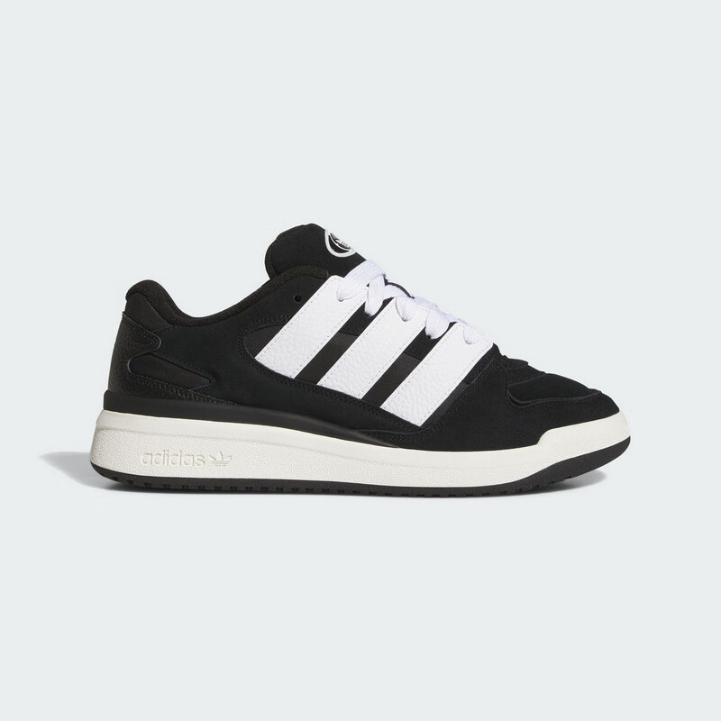 三叶草（Adidas）阿迪达斯ADIDAS 三叶草FORUM2000低帮板鞋JS0996 黑色  42 