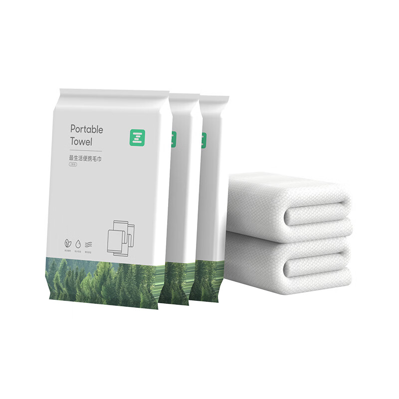 最生活  便携毛巾3包*6条Z-2008