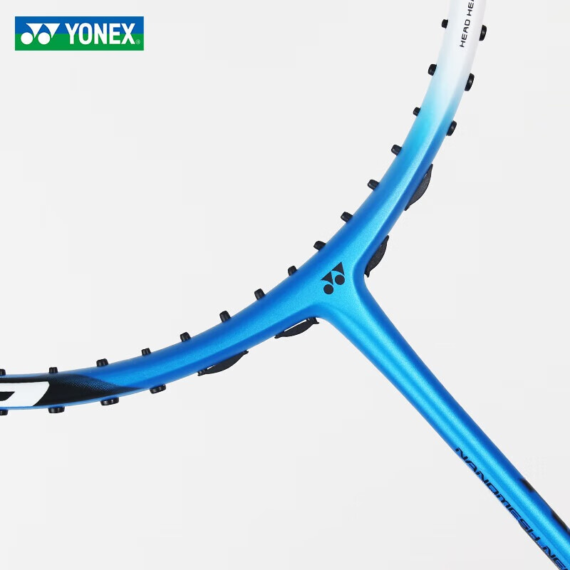 YONEX 尤尼克斯羽毛球拍进攻型训练羽拍 AX天斧1DG 蓝黑4U默认空拍