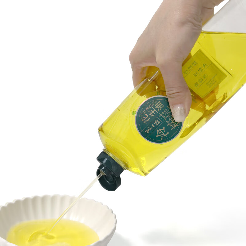 第一坊 尖叫系列 冷榨花生油 捏捏瓶装 500ml*4礼盒