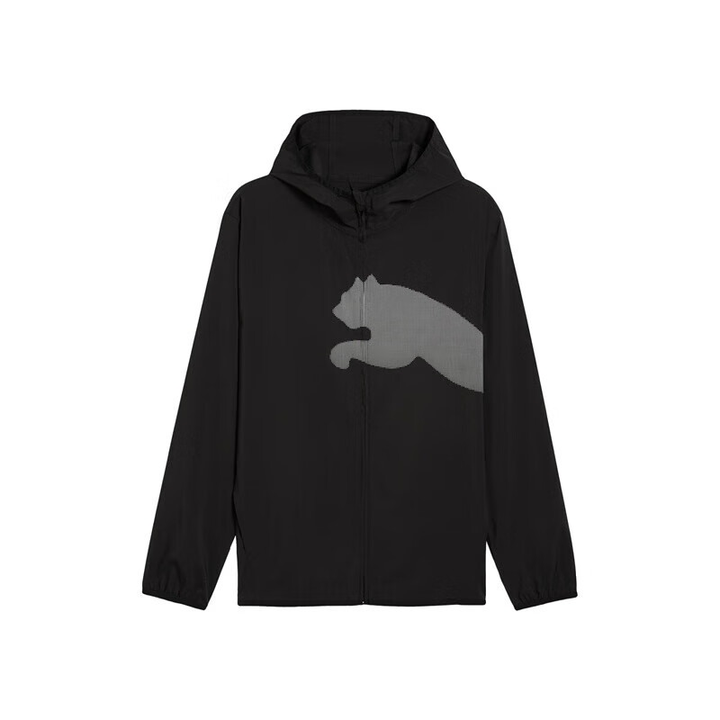 彪马（PUMA）吸湿速干连帽梭织夹克外套男2025新款运动休闲上衣527325