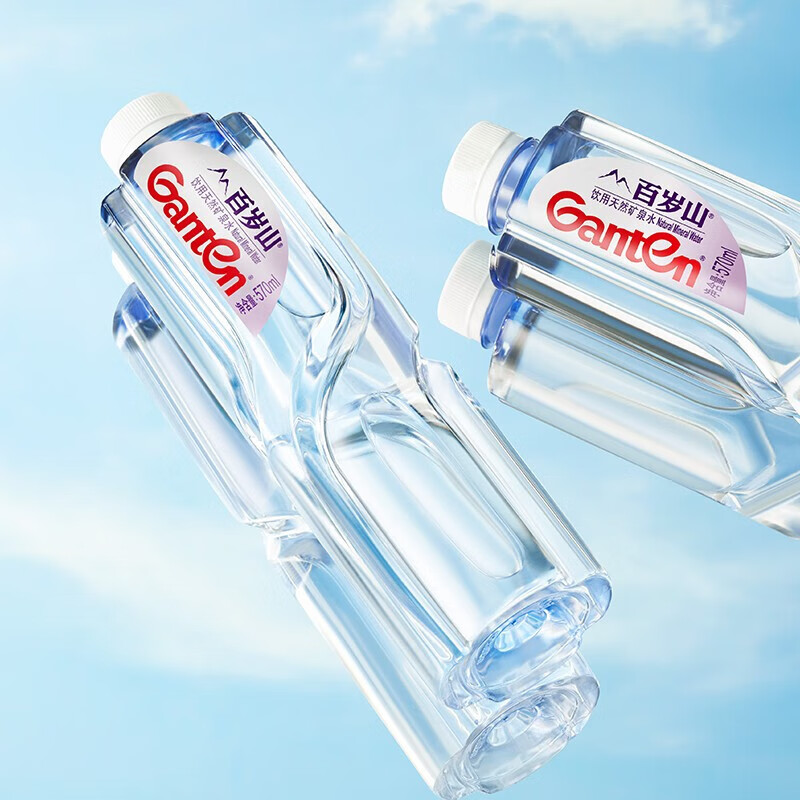 百岁山天然矿泉水 570ml*24瓶 家庭健康饮用水