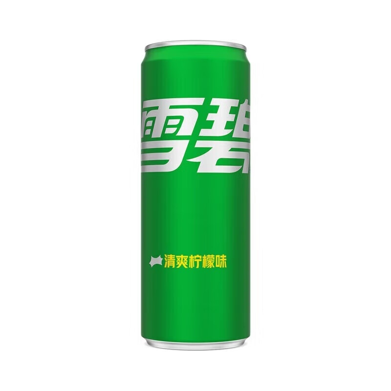可口可乐柠檬味碳酸饮料 雪碧330ml*24罐 年会聚餐饮品
