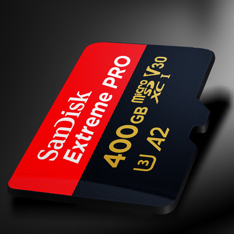 闪迪（SanDisk）SDSQXCZ-400GB TF（MicroSD）存储卡C10 V30 U3 4K A2 至尊超极速移动版内存卡