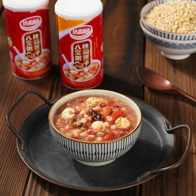 升美滋 达利园桂圆莲子八宝粥360g*12罐【起订量200箱】