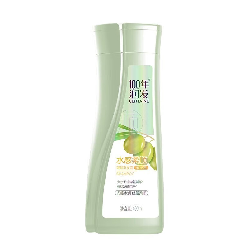 100年润发 CENTAINE 弱酸性配方 多重养护 调理洗发露(水感柔顺) 400ml*1瓶