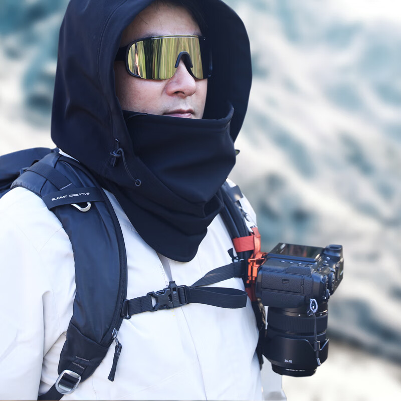 山木速影快挂衔接扣香槟色 摄影包配件适配摄影背包登山包旅行包相机包肩带快挂系统
