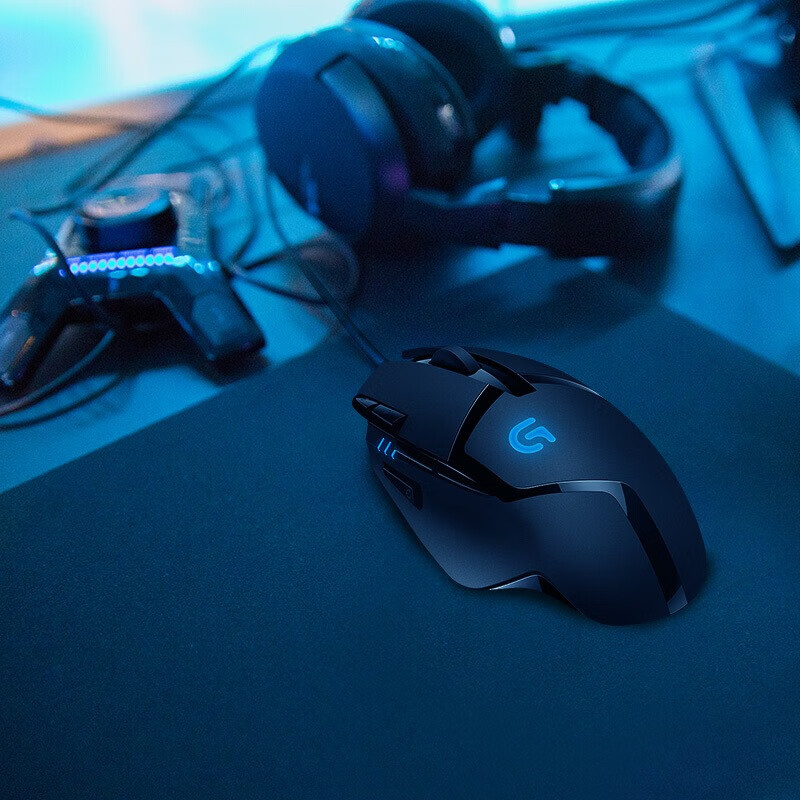 罗技（Logitech）游戏鼠标有线鼠标电竞机械宏编程鼠标CSGO吃鸡电脑竞技大手鼠标 WF13B G402