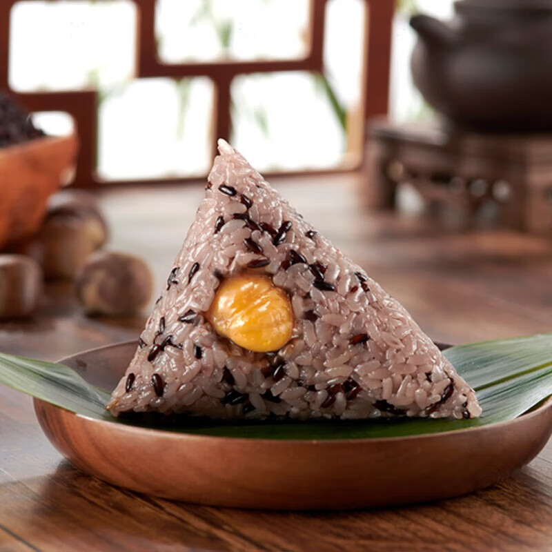 五芳斋 五芳素锦粽子礼盒1400g 全素端午节 送客户送长辈嘉兴粽子