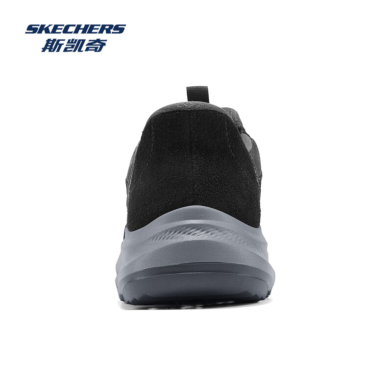 斯凯奇（Skechers）新款男一脚蹬厚底舒适休闲健步鞋237786