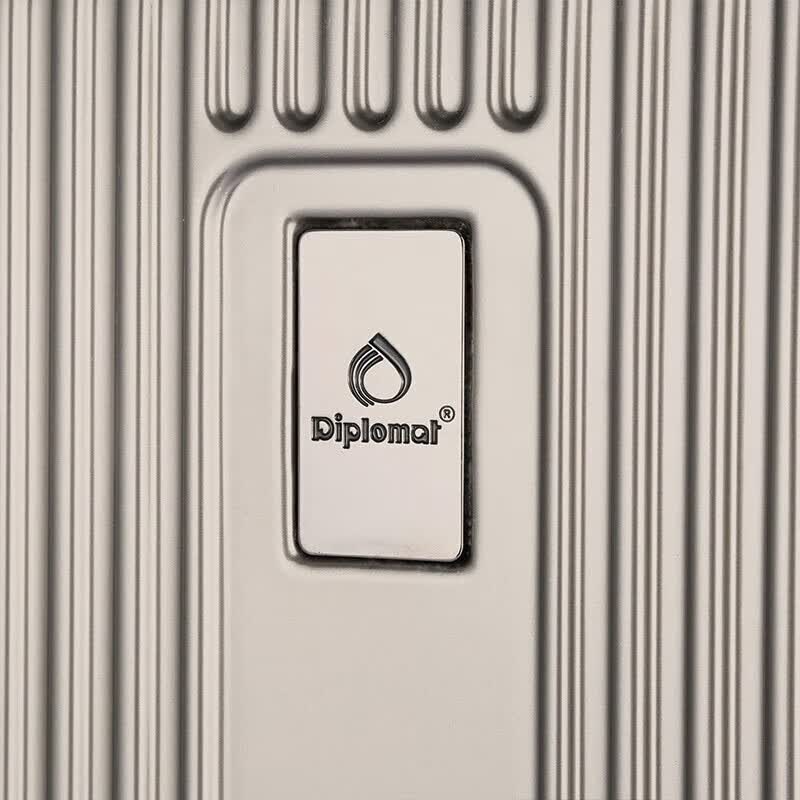 Diplomat外交官行李箱旅行T型时尚拉杆箱HM-23102/23103 象牙金 20英寸