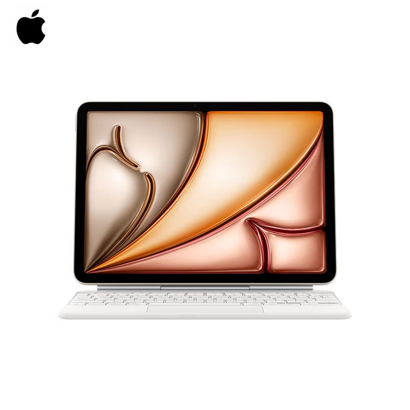 Apple/苹果 平板妙控键盘-白色 适用于11英寸iPad Air(M3)/(M2)/(第五代)平板键盘悬浮磁吸键盘