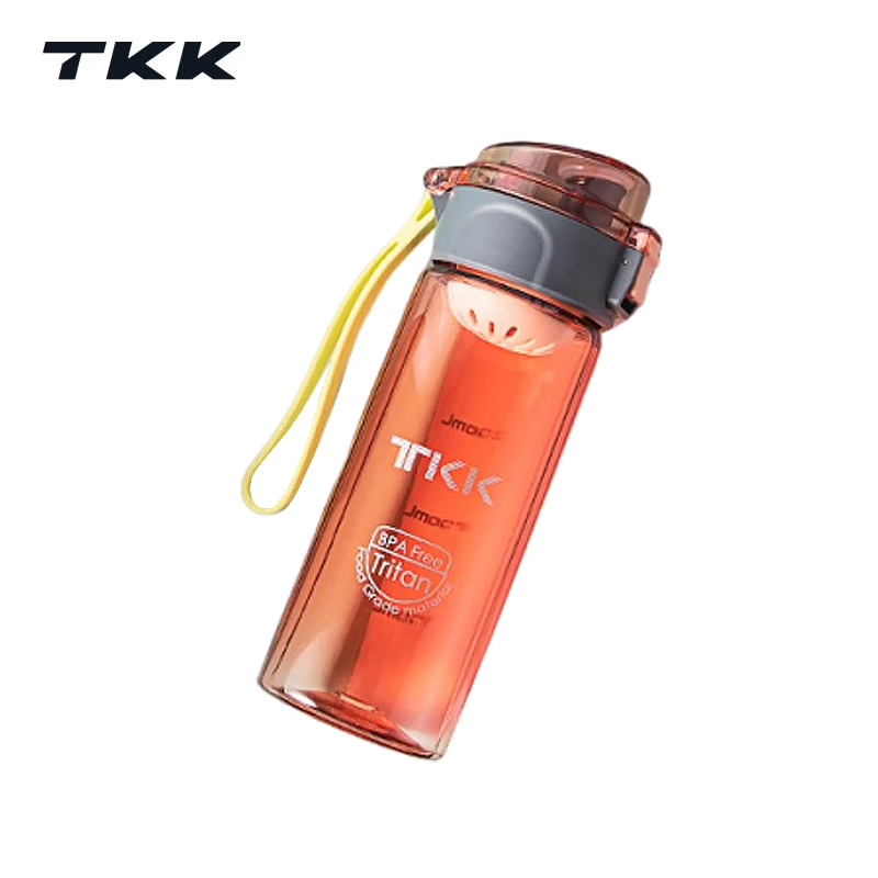 TKK辛格运动水杯 珊瑚粉 400ML TKK1001 /个