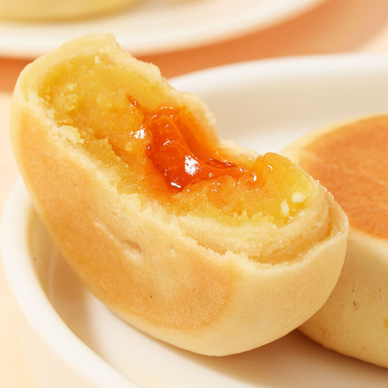 味滋源榴莲饼芒果饼早餐食品传统糕点 芒果饼500g（约12枚）×2箱