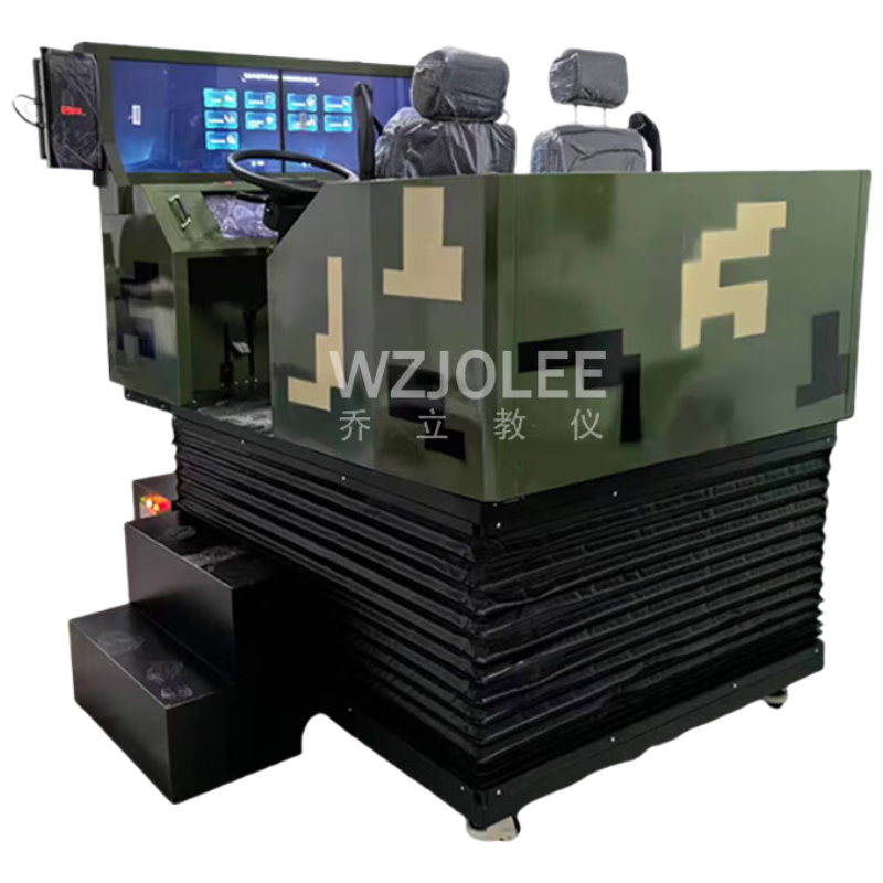 WZJOLEE 乔立教仪三自由度双座六屏特种车辆驾驶训练模拟器（VR可选配）