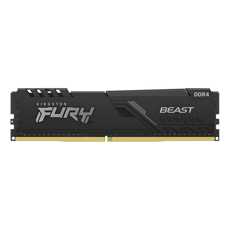 金士顿（Kingston）台式机内存条 DDR4 3200MHz C16 兼容稳定 Beast野兽系列 骇客神条 FURY 8GB