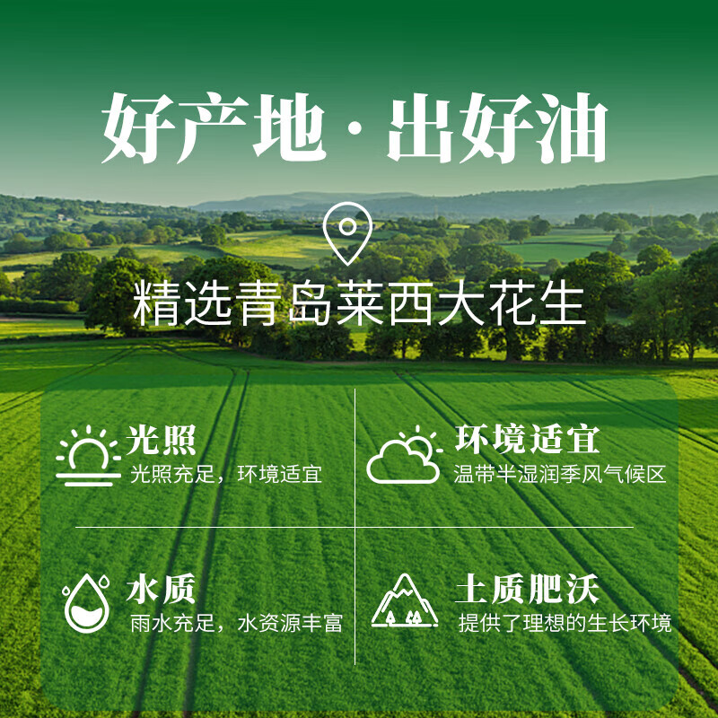 第一坊 冷榨花生油 1L