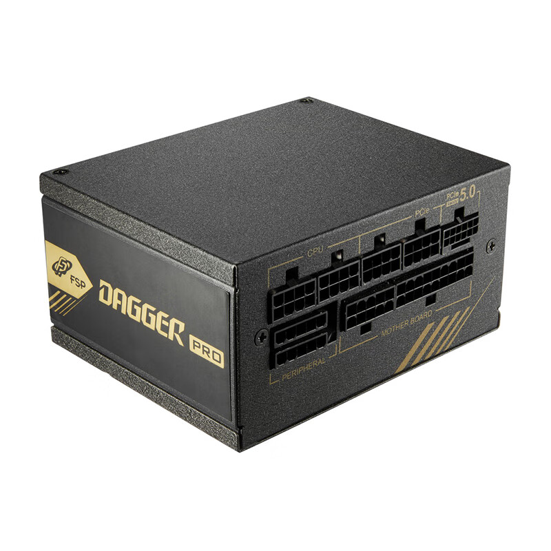 全汉（FSP）额定 750W Dagger pro 750W电源 (ATX3.1标准/PCI-E5.1 12V-2x6/SFX金牌全模组/DC to DC）