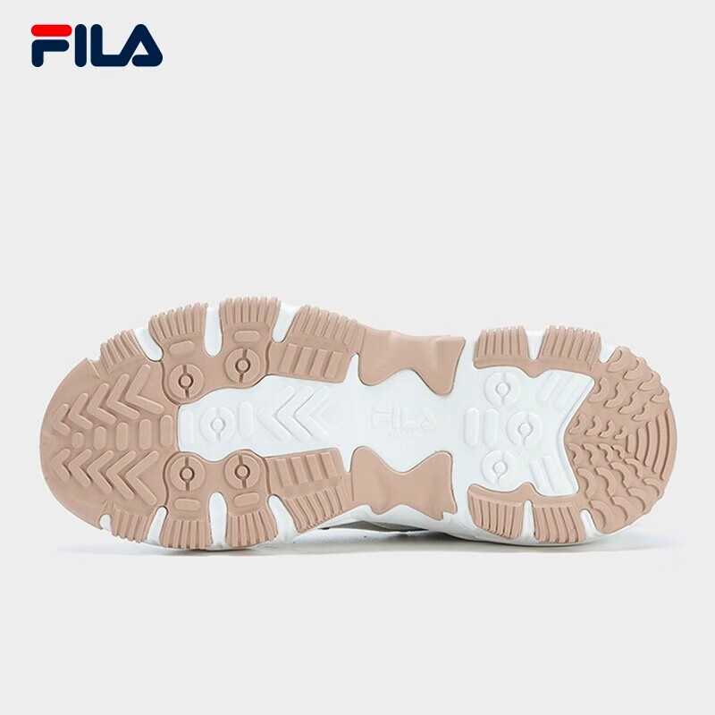 斐乐掠夺者2男鞋跑步鞋网面鞋运动休闲鞋 多雾灰/明亮白-VB 42.5