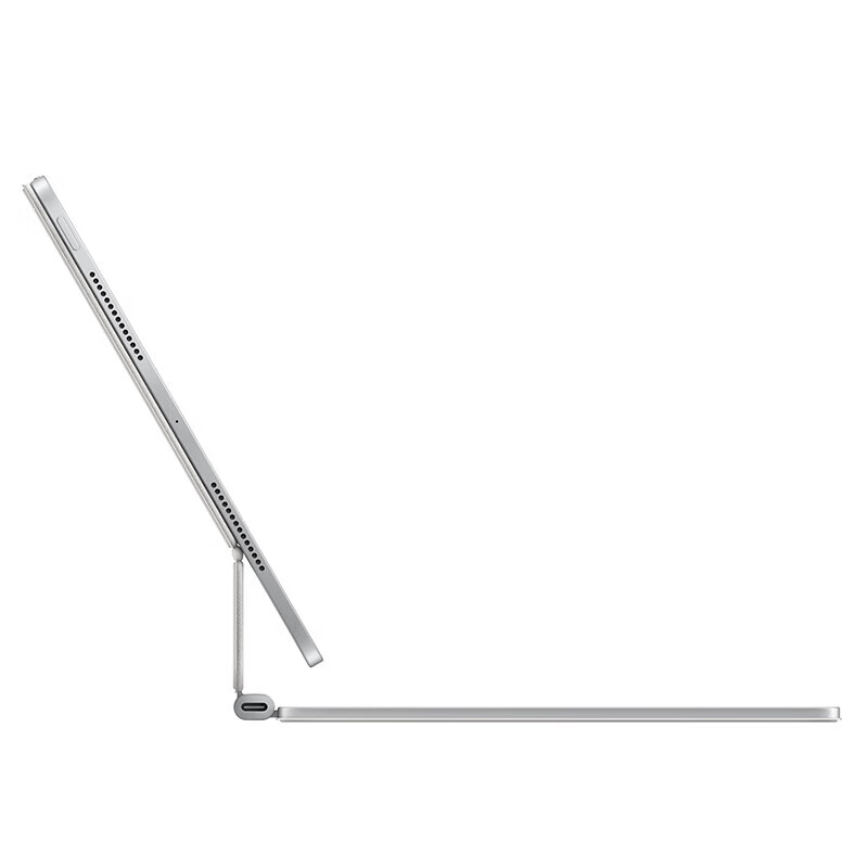 Apple/苹果 妙控键盘 - 适用于 11 英寸 iPad Pro (M4) - 中文 (拼音) - 白色 原装平板键盘 MWR03CH/A
