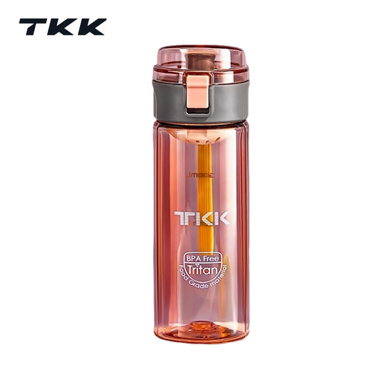 TKK辛格运动水杯 珊瑚粉 400ML TKK1001 /个