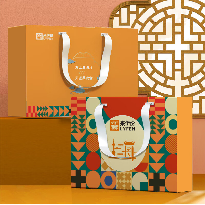 来伊份  伊口幸福休闲零食礼盒1524g