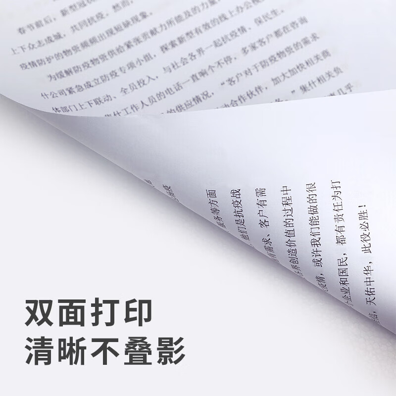 得力(deli) 莱茵河复印纸A4 80g 7419 500张/包 5包/箱(2500张)