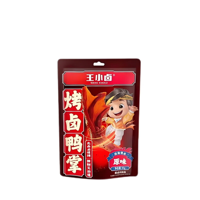 王小卤 零食礼盒835g 六种卤味凤爪豆堡鸭掌鸡腿 年货节日礼包