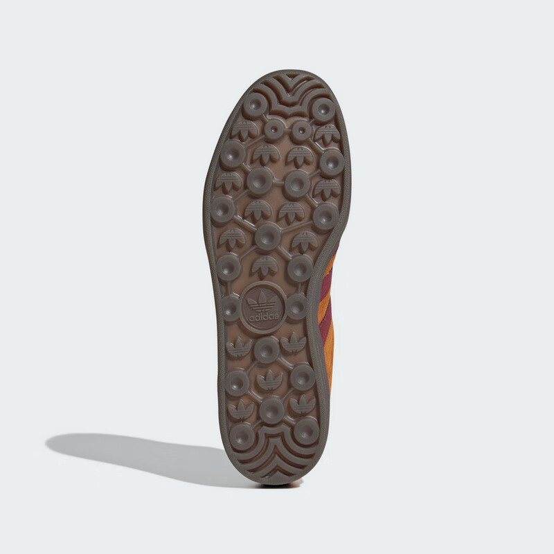 三叶草（Adidas）阿迪达斯ADIDAS 三叶草男女低帮休闲板鞋JH5411 棕色  36.5 