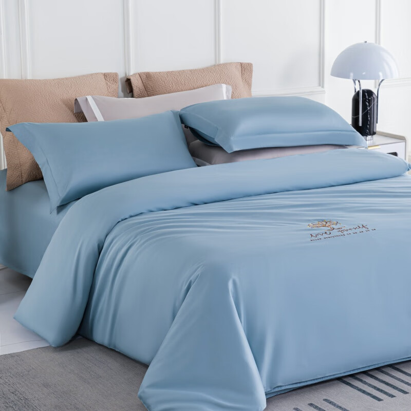 多喜爱  西尔凡60支长绒棉四件套