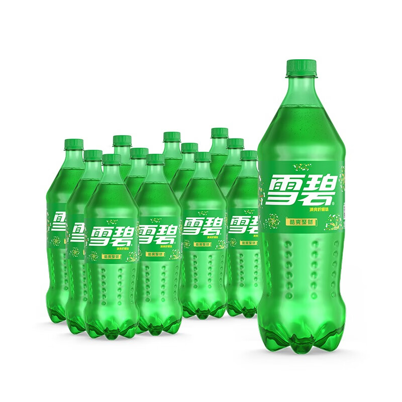 可口可乐 碳酸饮料汽水 公司福利 囤货 清爽柠檬味雪碧(1.25L*12瓶)*20箱