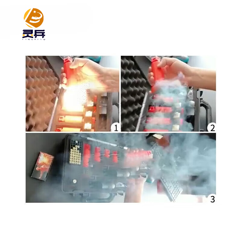 灵兵 震爆弹 声光模拟雷重复利用款模拟训练 可循环使用20枚/箱