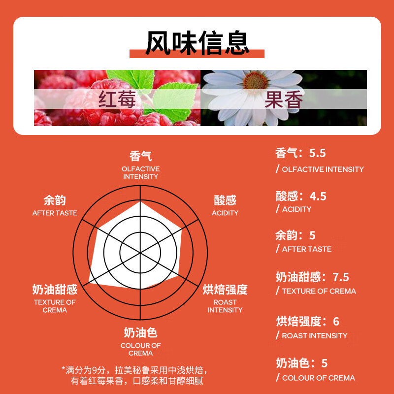 COSTA 单产地咖啡豆 100%阿拉比卡中深度烘焙豆 拉美秘鲁 200g/袋