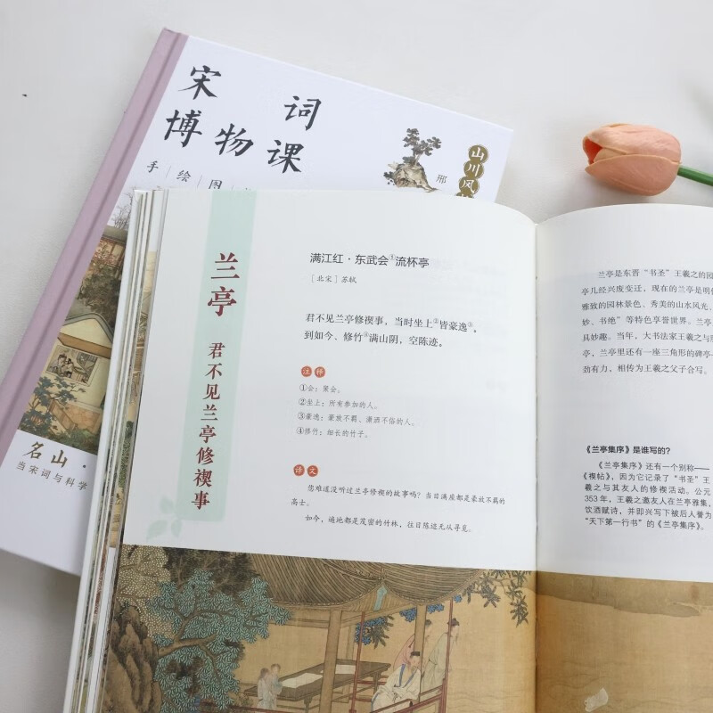 宋词博物课（手绘图鉴版）：山川风物卷
