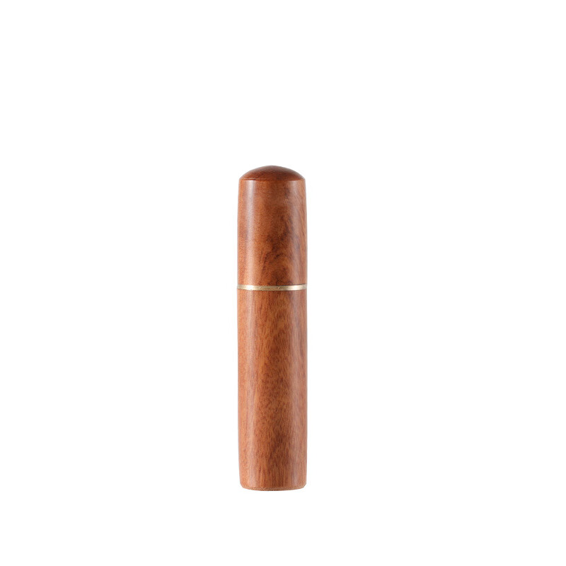 宇艺天使咖啡粉搅拌结块打散器具针式便携式迷你散粉针 黑檀木迷你布粉针（6针0.4不锈钢）*3个