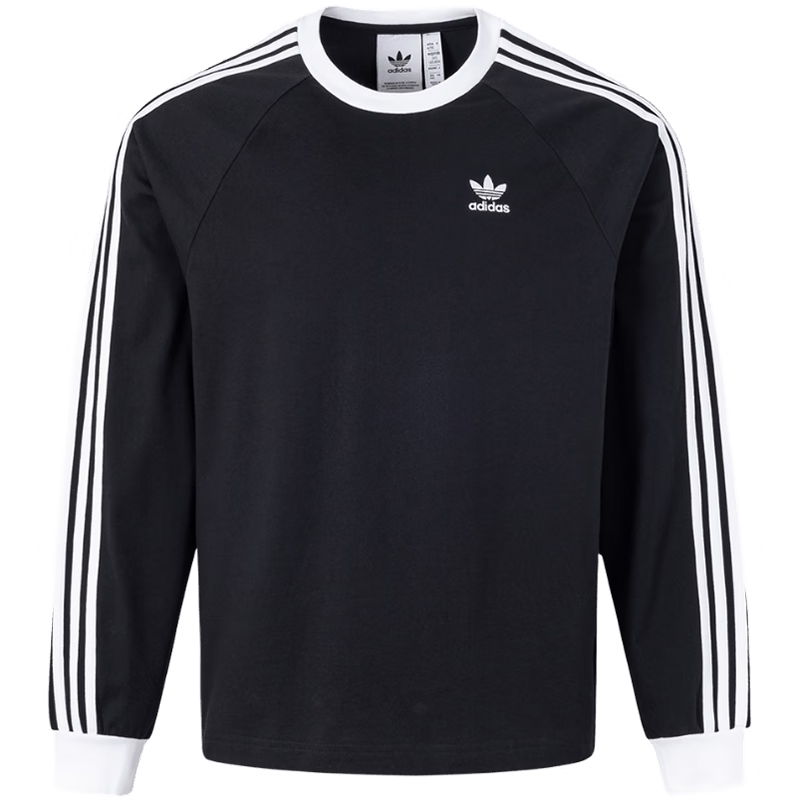 三叶草（Adidas）阿迪达斯ADIDAS 三叶草男子运动休闲长袖T恤 KE5824  XL 
