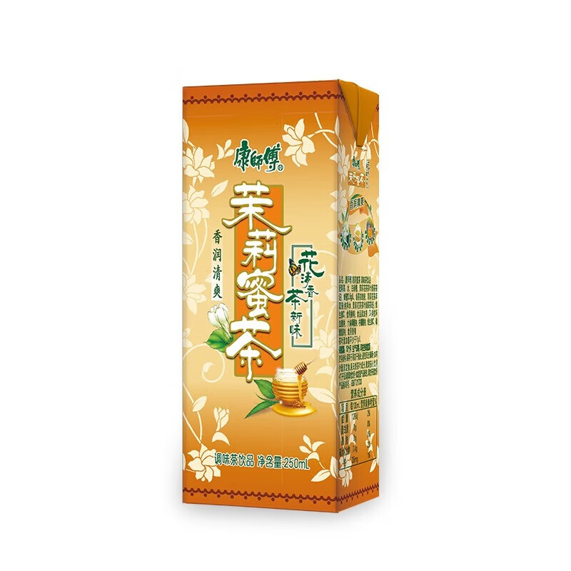 康师傅 餐饮外卖 好物团购 美食搭档 家庭聚餐 茉莉蜜茶 250ml*12盒