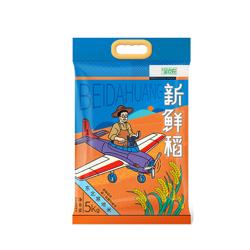 大荒金老农 东北寒地米5kg