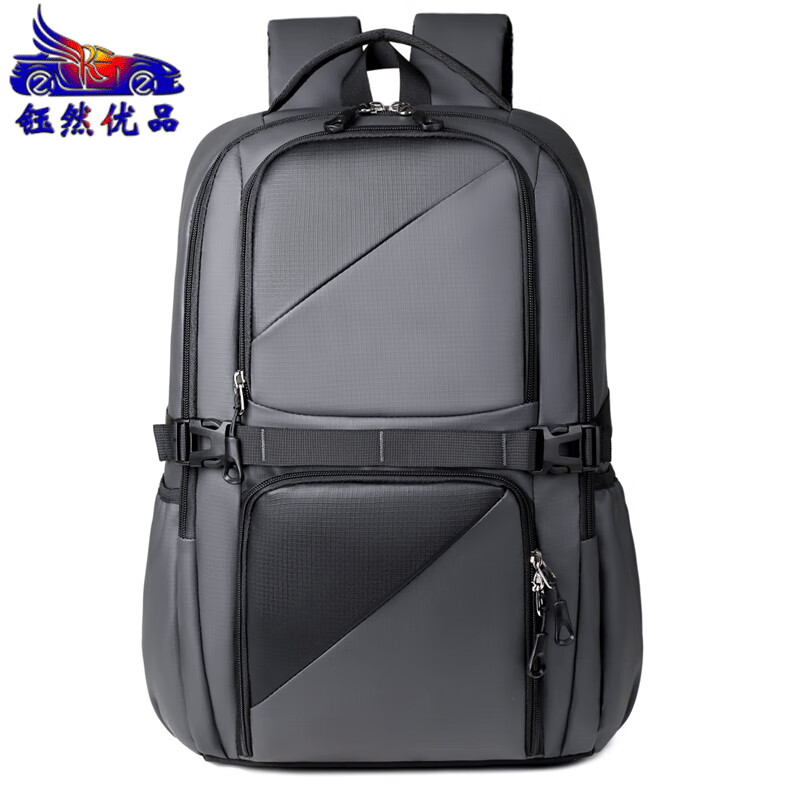 钰然优品双肩包大容量旅行背包防泼水休闲包电脑包60436 卡其色