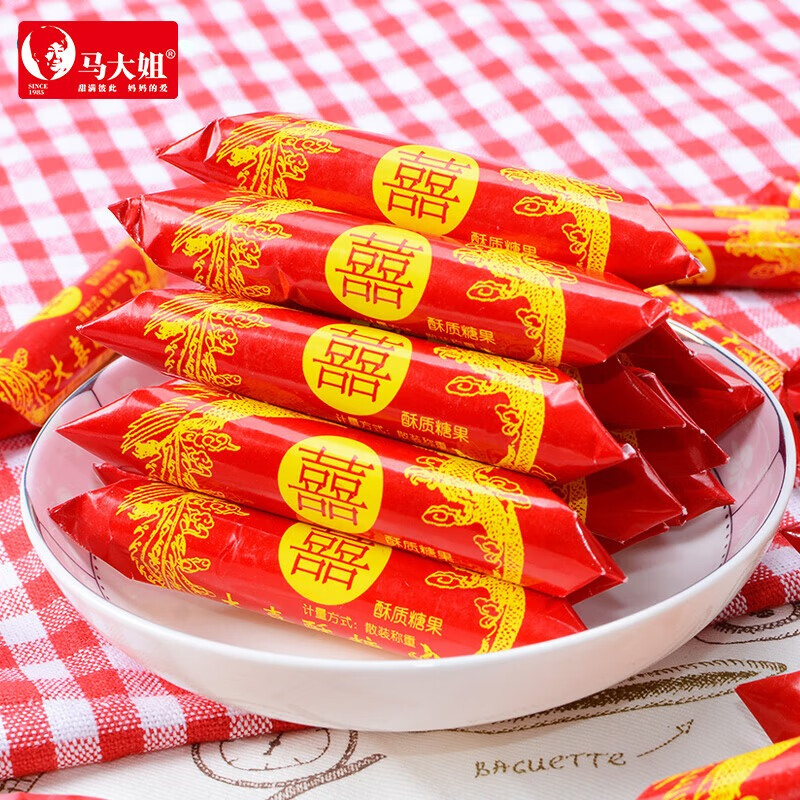 马大姐 大喜酥 500g/袋 手工老北京休闲零食 非物质文化遗产喜糖必备