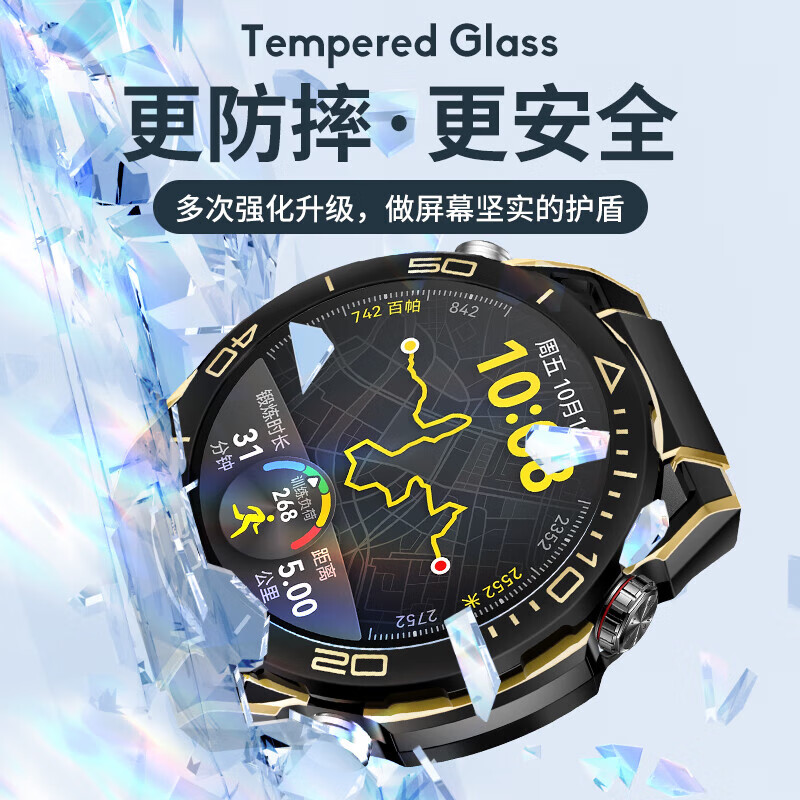 watchbond适用华为gt5pro手表保护壳秒变非凡大师watch ultimate黄金手表保护套镂空半包硬壳防摔防刮运动