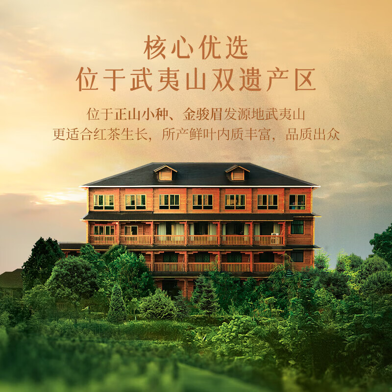 华祥苑金骏眉+正山小种 特级红茶 品鉴茶叶 10g（2包）