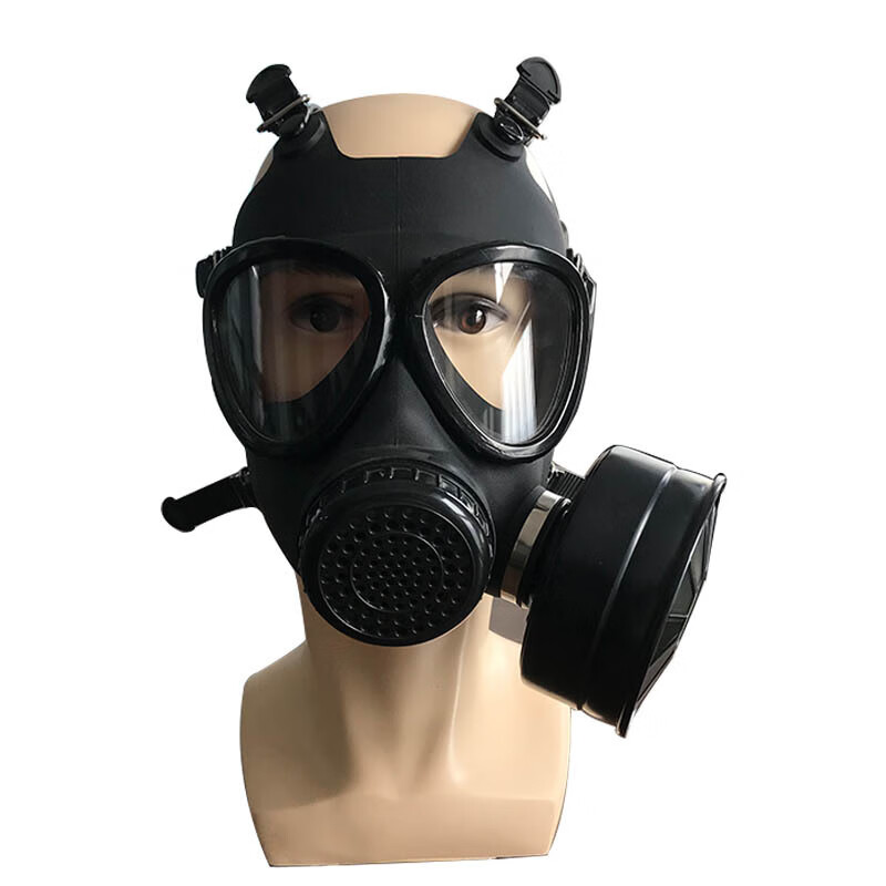 防毒冠军FNJ05型防毒面具多功能过滤式工业化工训练全面罩【君品四件套】