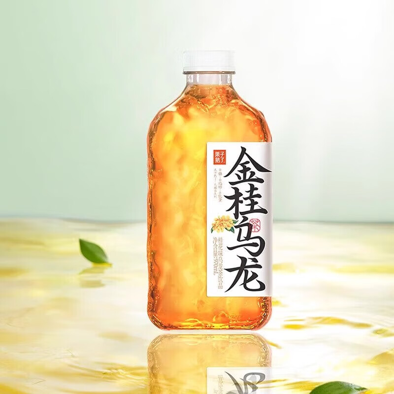 果子熟了 无糖乌龙茶-金桂乌龙 【970ml*12瓶x5箱】出游聚会 茶饮品