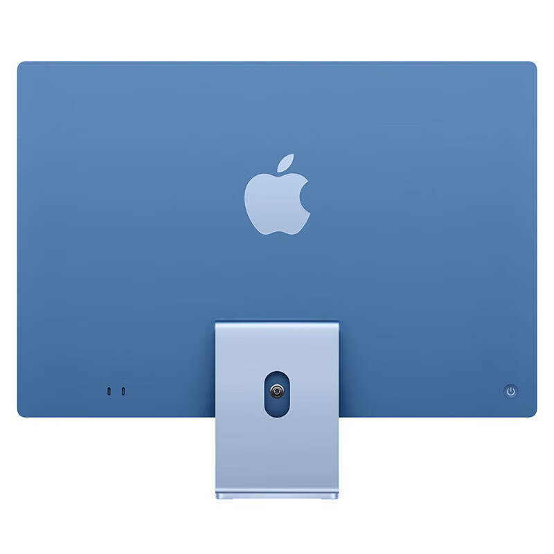 苹果Apple/苹果AI电脑/2024款 iMac 24英寸蓝色4.5K屏 M4(10+10核) 16G 256G一体式电脑 MWV13CH/A