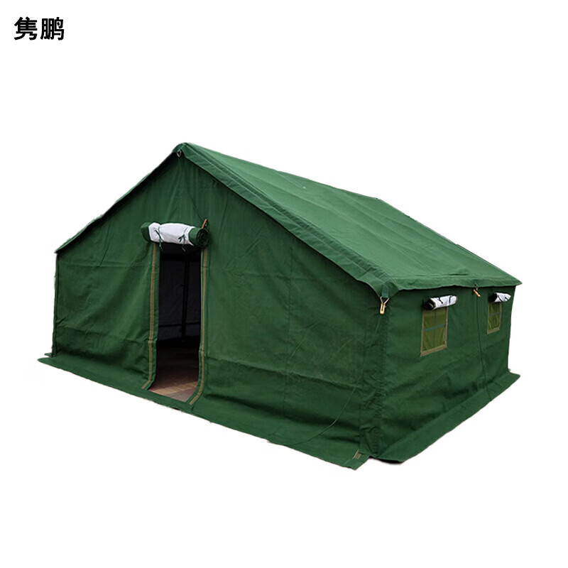 隽鹏集训帐篷三层加厚防风防雨训练帐篷 圆管带地梁L2+ 5x12米