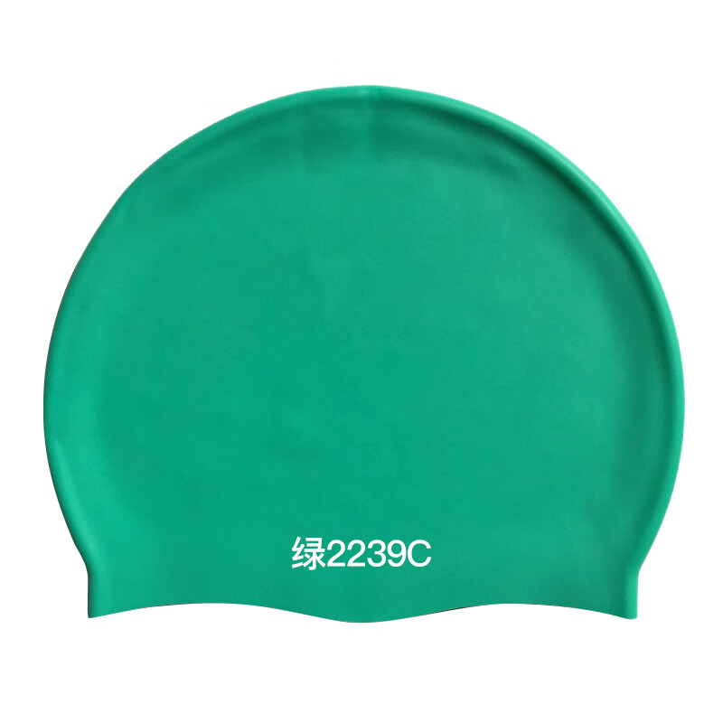 KND2025硅胶泳帽防水潜水帽加大不勒头游泳帽成人款55g 玫红/806C