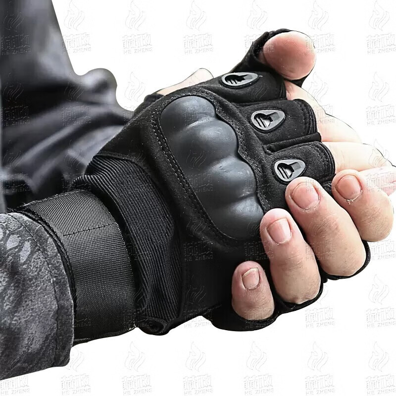 赫政野战护具战术训练装备标准款护膝护肘护腕手套+硬壳护具
