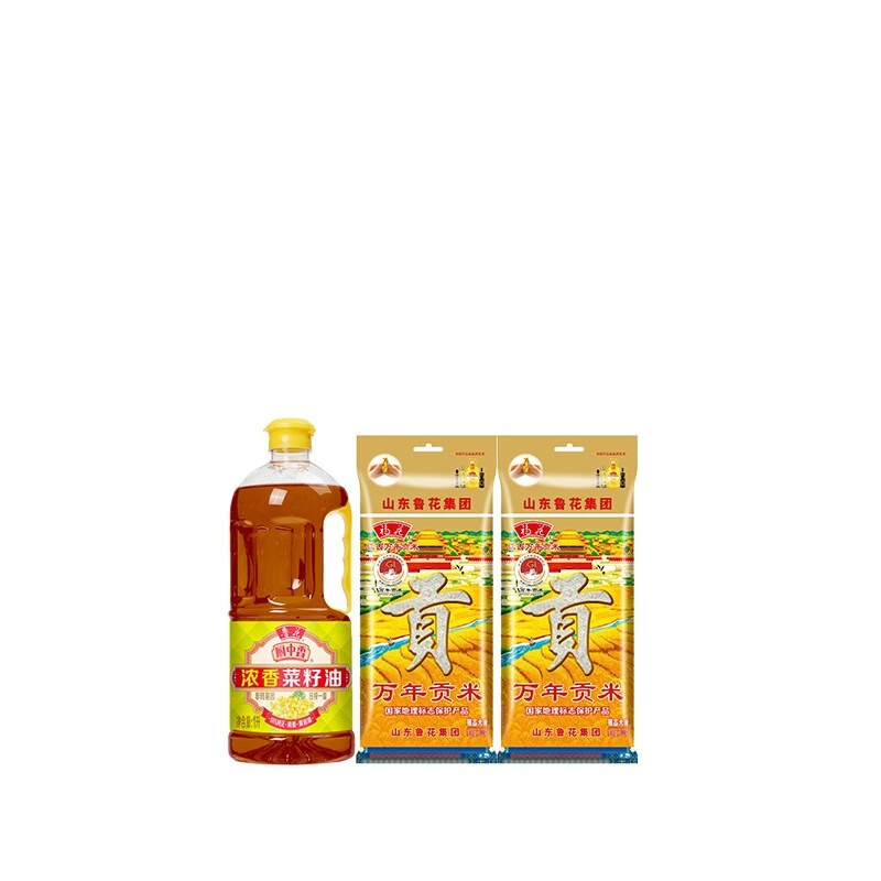 鲁花粮油调味团购礼品礼盒丶【瑞气盈门礼盒*B】